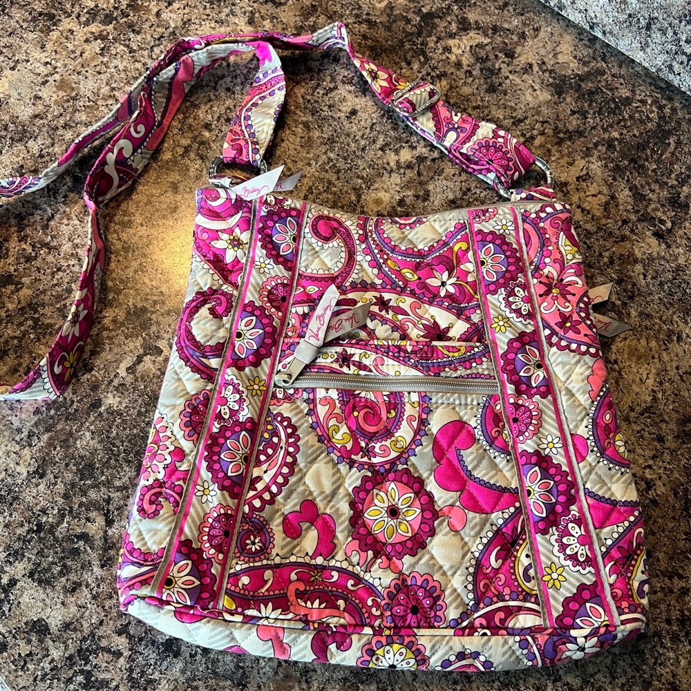 Vera Bradley paisley crossbody